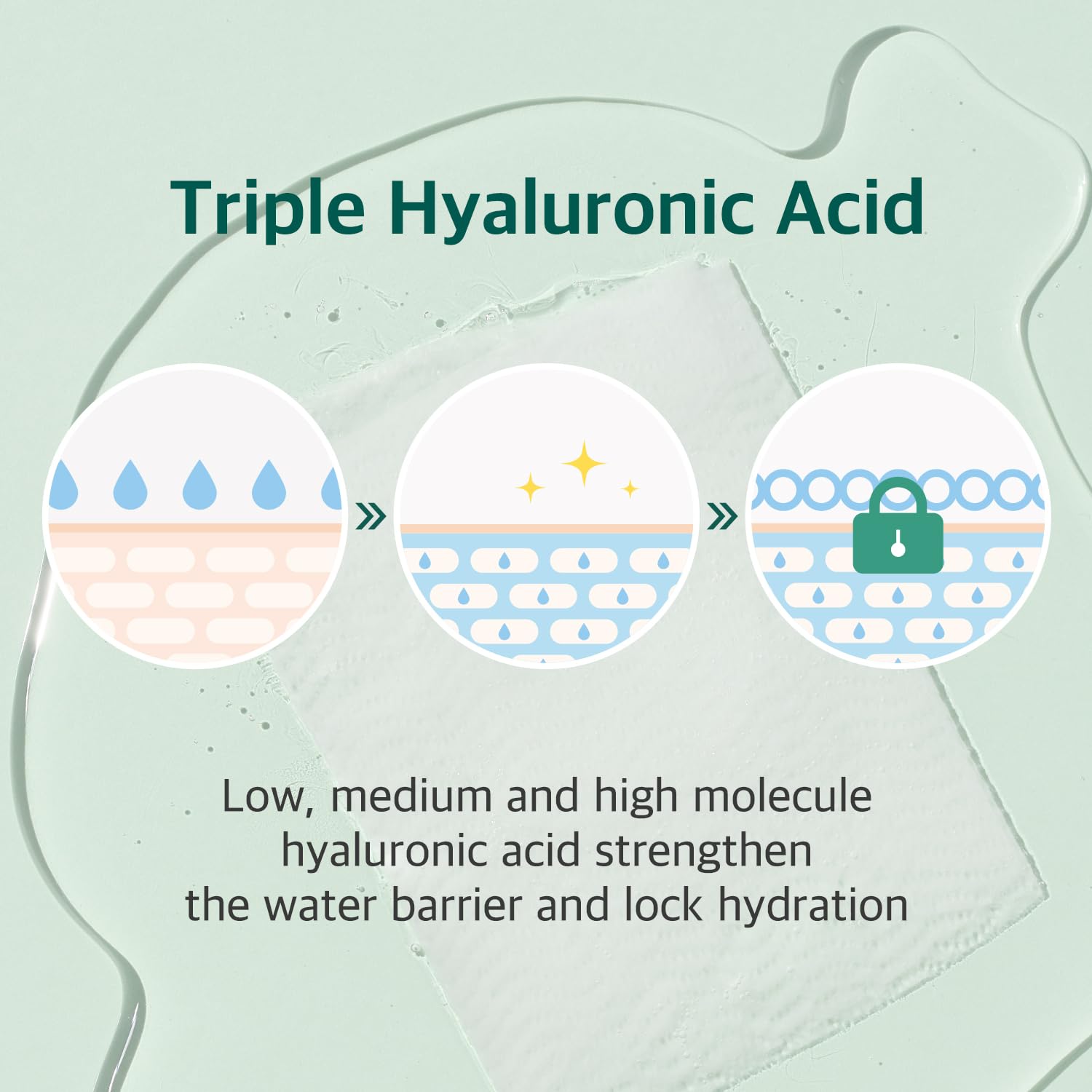 ROUND LAB Pine Calming Cica Sheet Mask 10ea, Cooling and Soothing Mask for Heated, Acne-Prone Skin, Double-Waved Air Hole Design for Extra Hydration with Pine Cica and Hyaluronic Acid, Korean Skincare