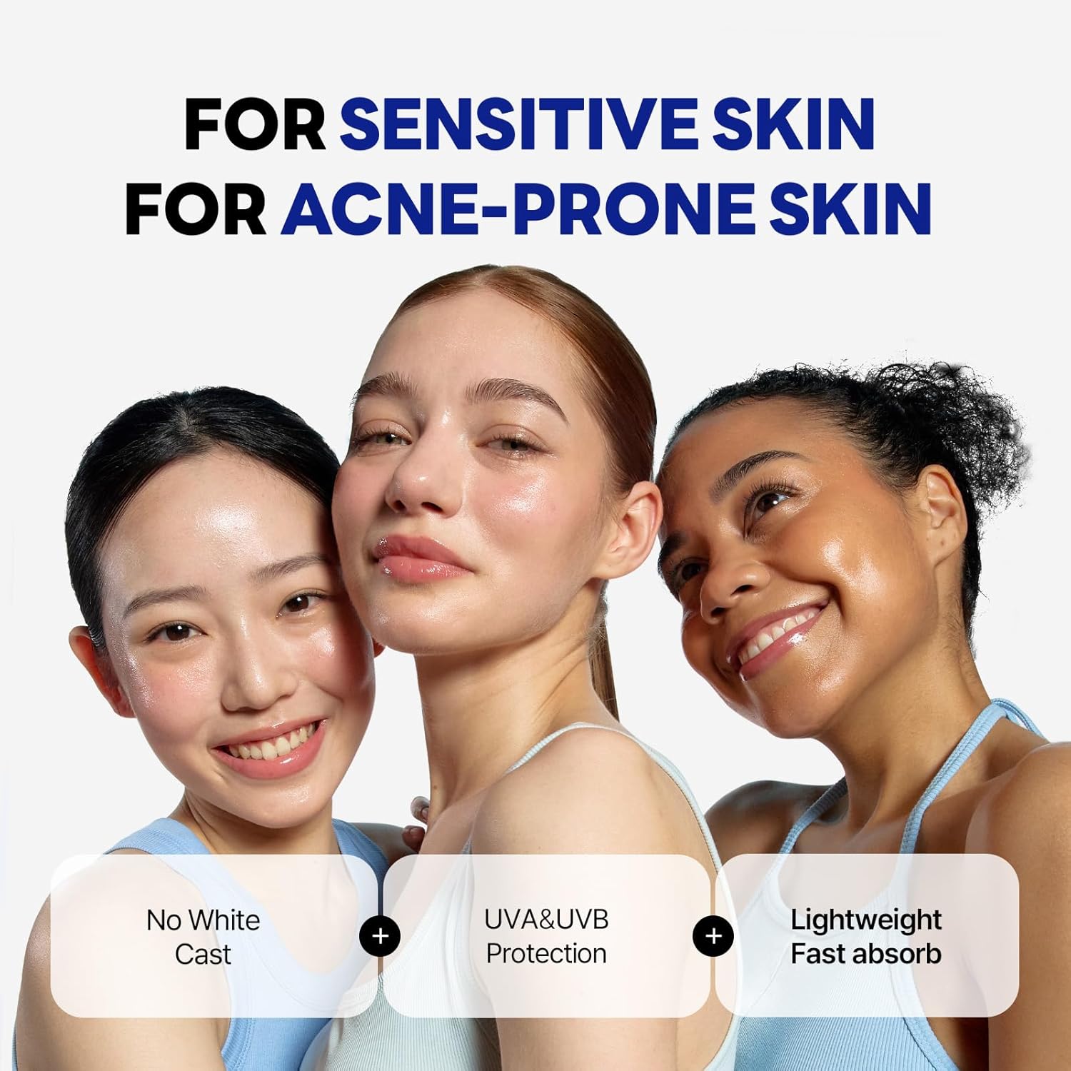 ROUND LAB Birch Juice Moisturizing + Mild-up Sunscreen UV LOCK Set 1.69 Fl Oz SPF 45, Mineral sunscreen for Sensitive Skin, Korean Summer Sunscreen Gift Set