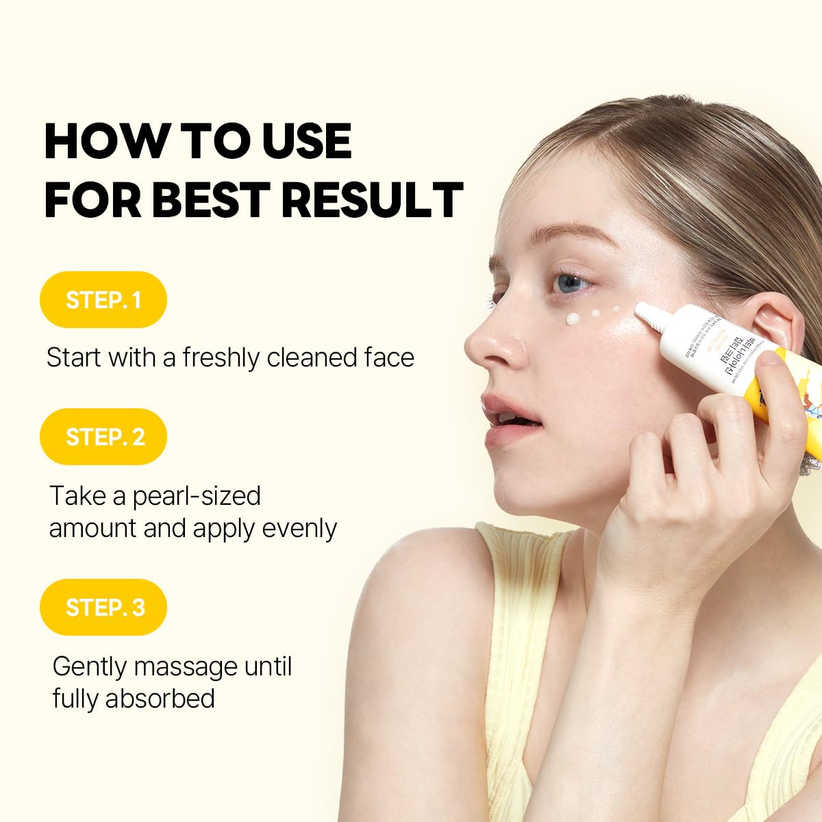 ROUND LAB Vita Niacinamide Dark Spot Cream 1.69 Fl Oz, Tone Clarity Moisturizer with Tranexamic Acid, and Vitamin Complex for Dark Spot Care, Uneven Skin Texture, and Skin Radiance, Korean Skincare