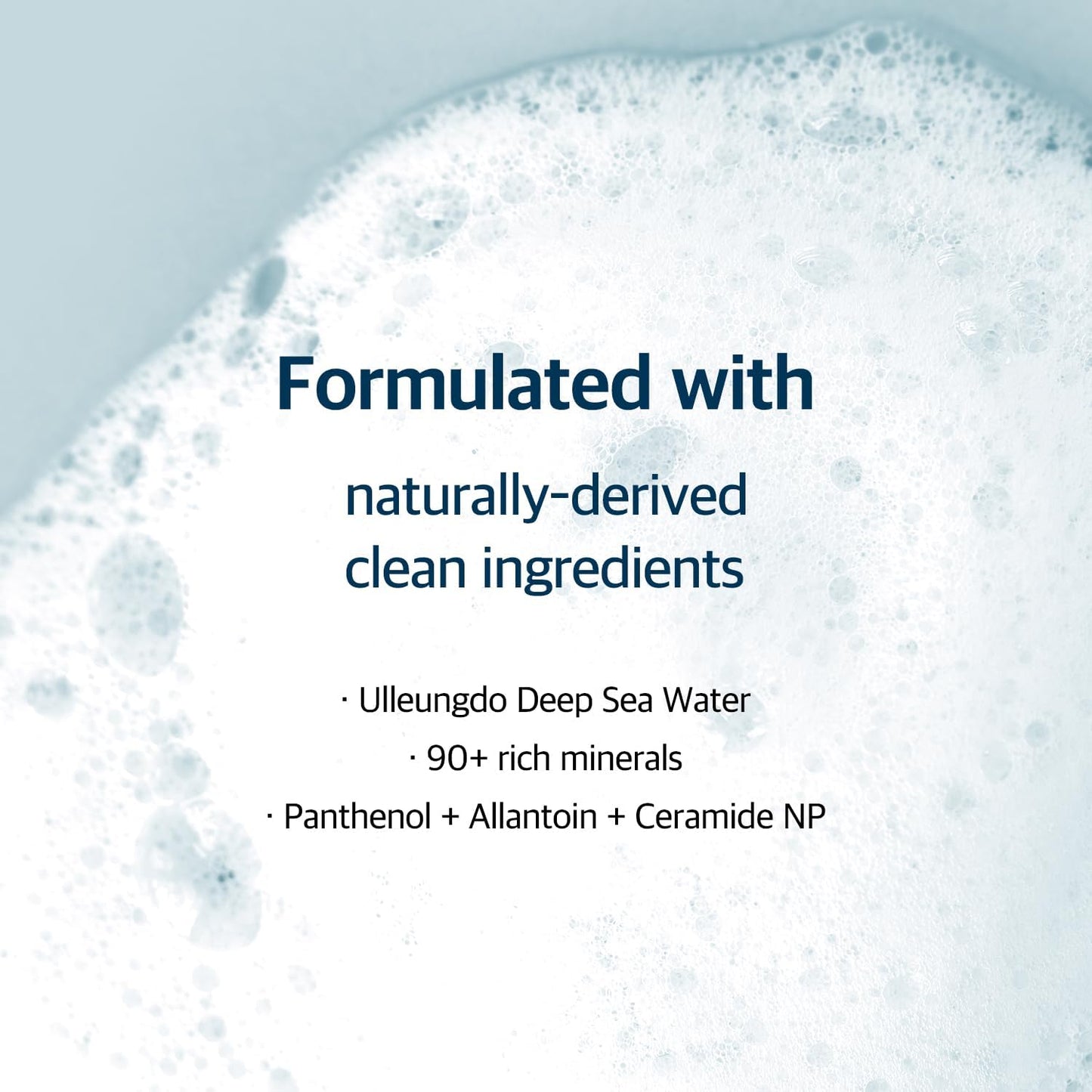 ROUND LAB 1025 Dokdo Cleanser 10.14 Fl Oz, Low pH Facial Cleanser for Sensitive Skin, Rich Soft Bubbles for Deep Cleansing and Makeup Removal, Hydrating Face Wash with Deep Sea Water, Korean Skin Care